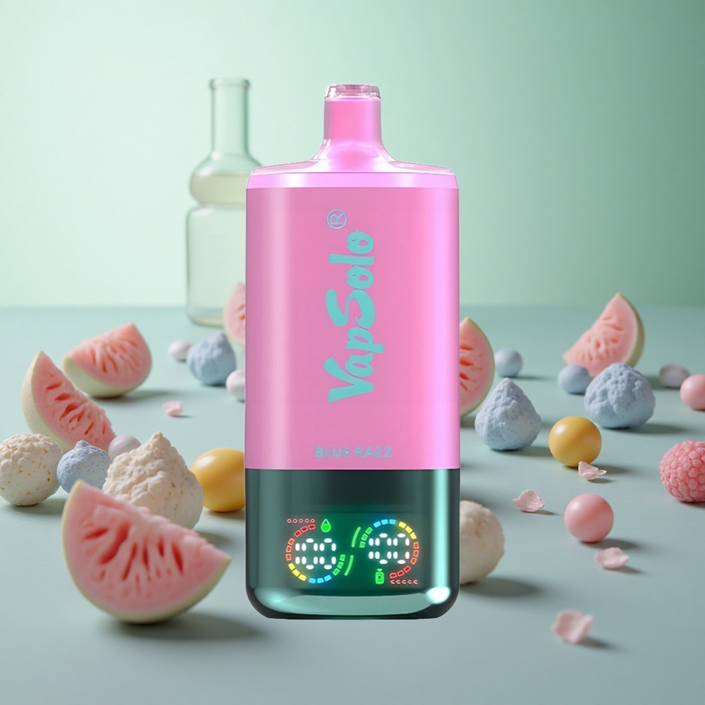 VapSolo Triple 30000 Puffs Blue Razz Greece vape wholesale 40ml Ταγκάνη λαδιού: 3