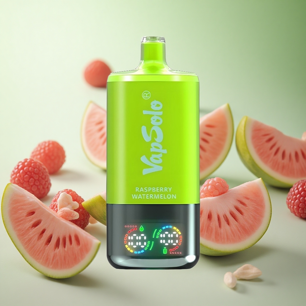 VapSolo Triple 30000 Puffs Φράουλα Καρπούζι Greece vape wholesale 40ml 3 Tank
