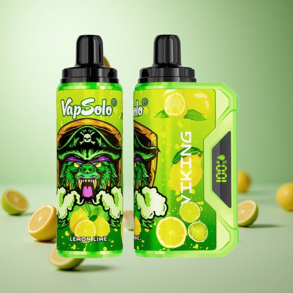 VapSolo VIKING 12000 Puffs Λεμονι-Λαϊμα Greece vape wholesale Type-C