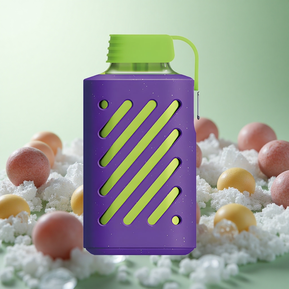 VOZOL GEAR 10000 Σταφύλι Πάγος Greece vape wholesale Πολλαπλή Κλειδαριά 65% PCR