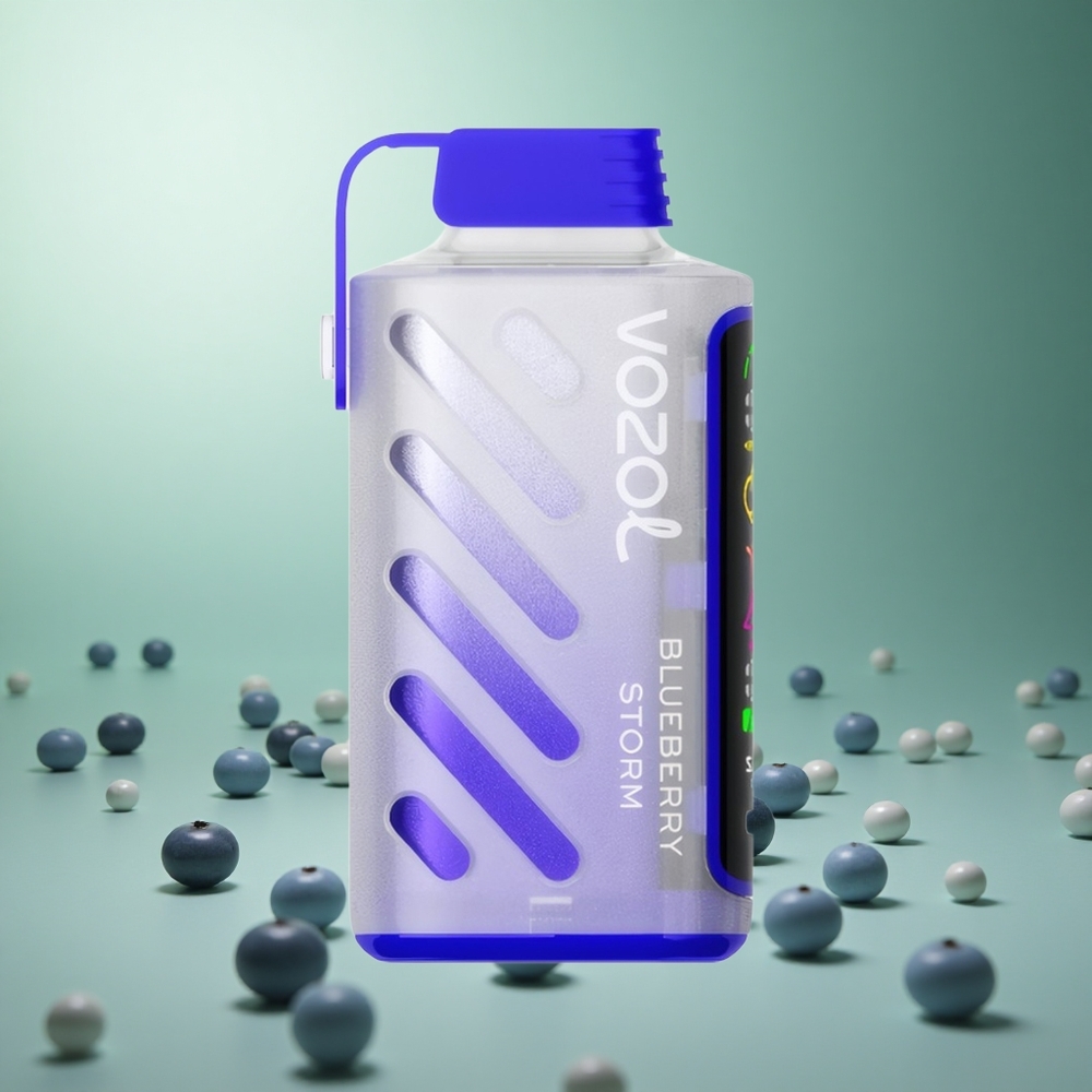 VOZOL Gear Power 20000 Puffs Μπλε Μούρο Θύελλ) Greece vape wholesale S.i.L.C. Tech & Οθόνη Πλήρους Οθόνης