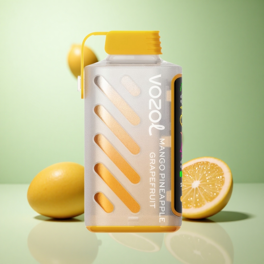 VOZOL Gear Power 20000 Puffs Mango Ananas Grapefruit Greece vape wholesale Πηνίο Διπλού Διχτυού & S.i.L.C. Tech