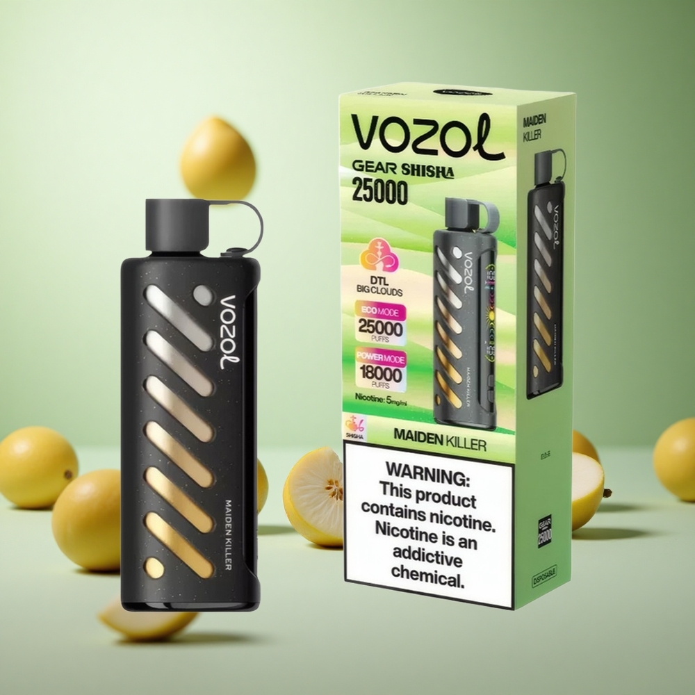 VOZOL Gear 25000 Puffs 30 Νόστιμες Γεύσεις Greece vape wholesale Dual Mesh Διπλή λειτουργία