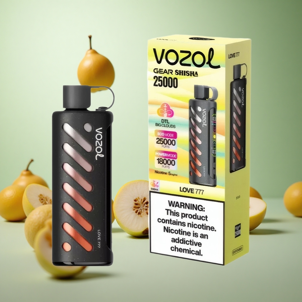VOZOL Gear Shisha 25000 Puffs Dual Mesh Διπλή λειτουργία Greece vape wholesale Αγάπη 777