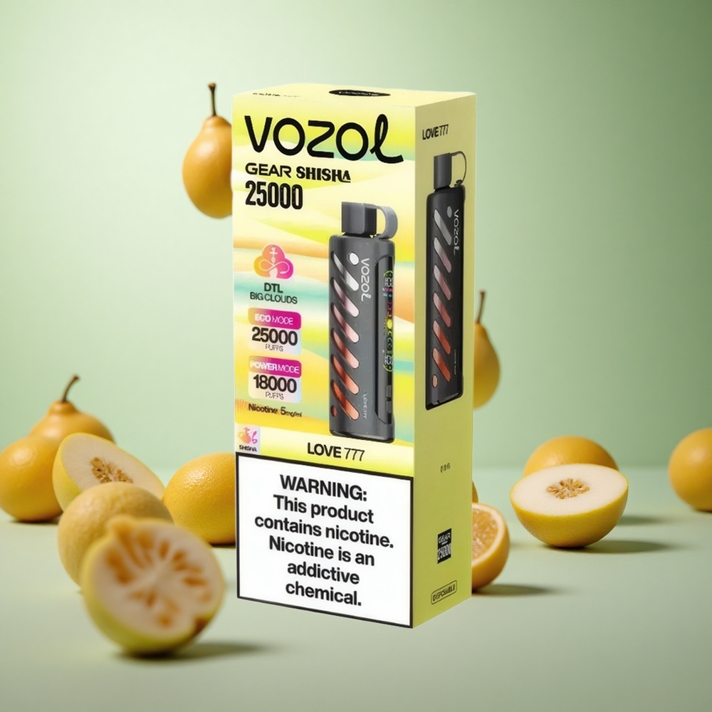 VOZOL Gear Shisha 25000 Puffs Dual Mesh Διπλή λειτουργία Greece vape wholesale Αγάπη 777