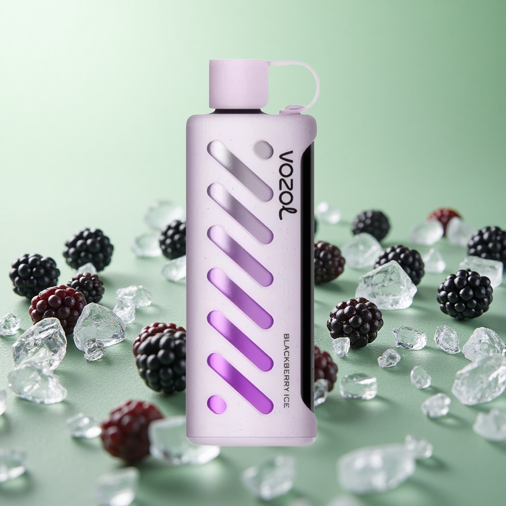 VOZOL Gear Shisha 25000 Puffs Μούρο Πάγο Greece vape wholesale S.i.L.C Tech Dual Mesh