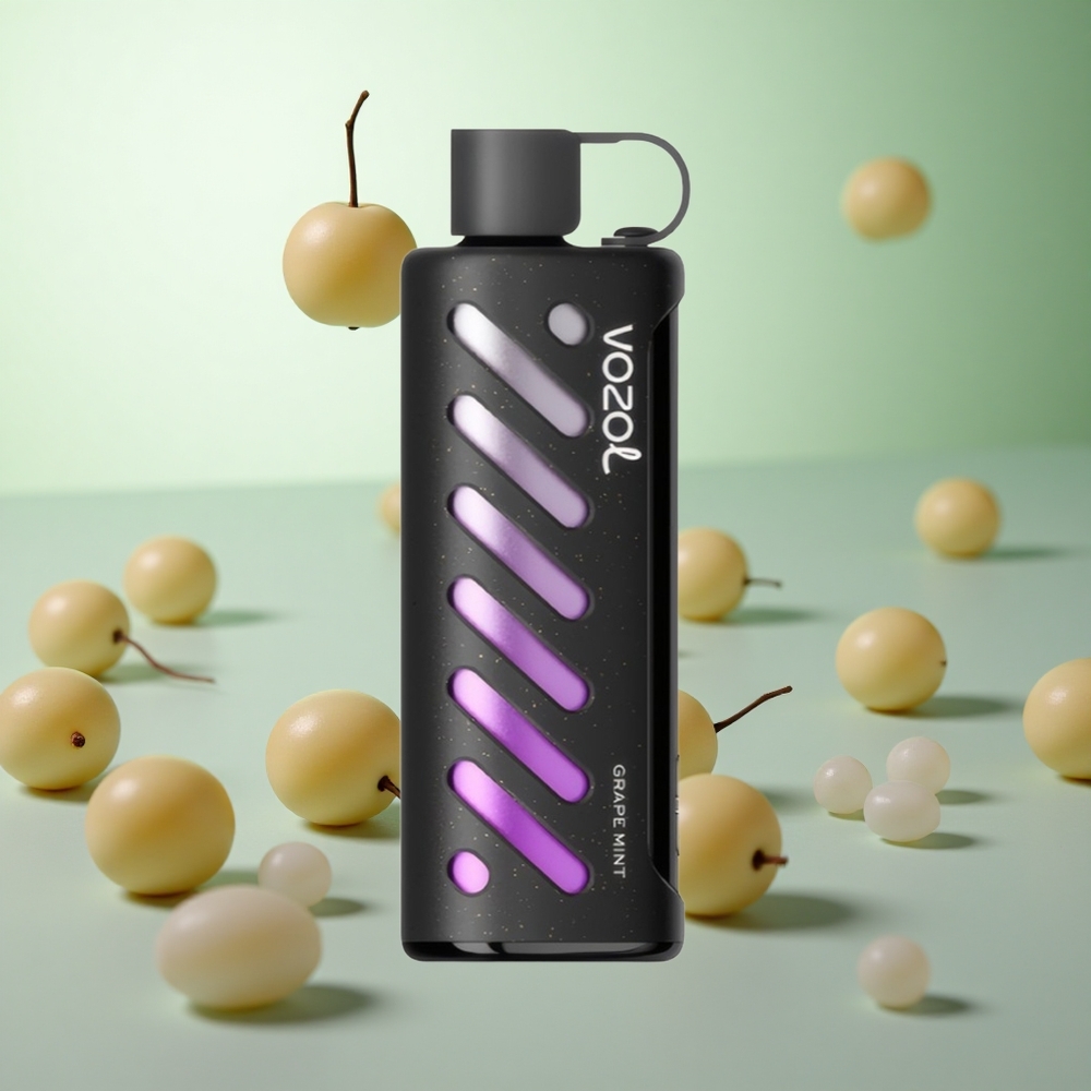 VOZOL Gear Shisha 25000 Puffs Σταφύλι Μέντα Greece vape wholesale S.i.L.C Tech Dual Mesh