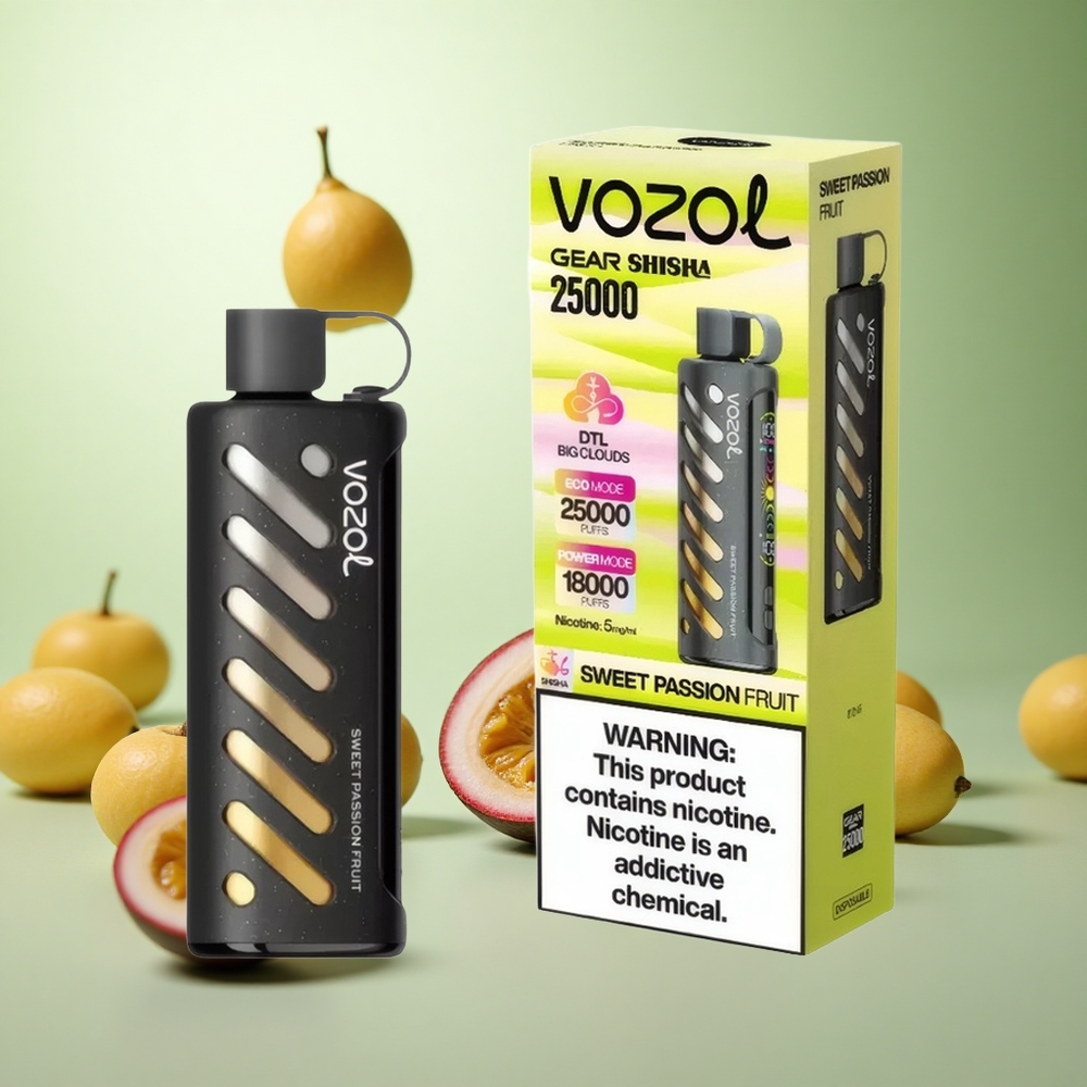 VOZOL Gear Shisha 25000 Puffs Γλυκό Φρούτο Πάθους Greece vape wholesale S.i.L.C Tech
