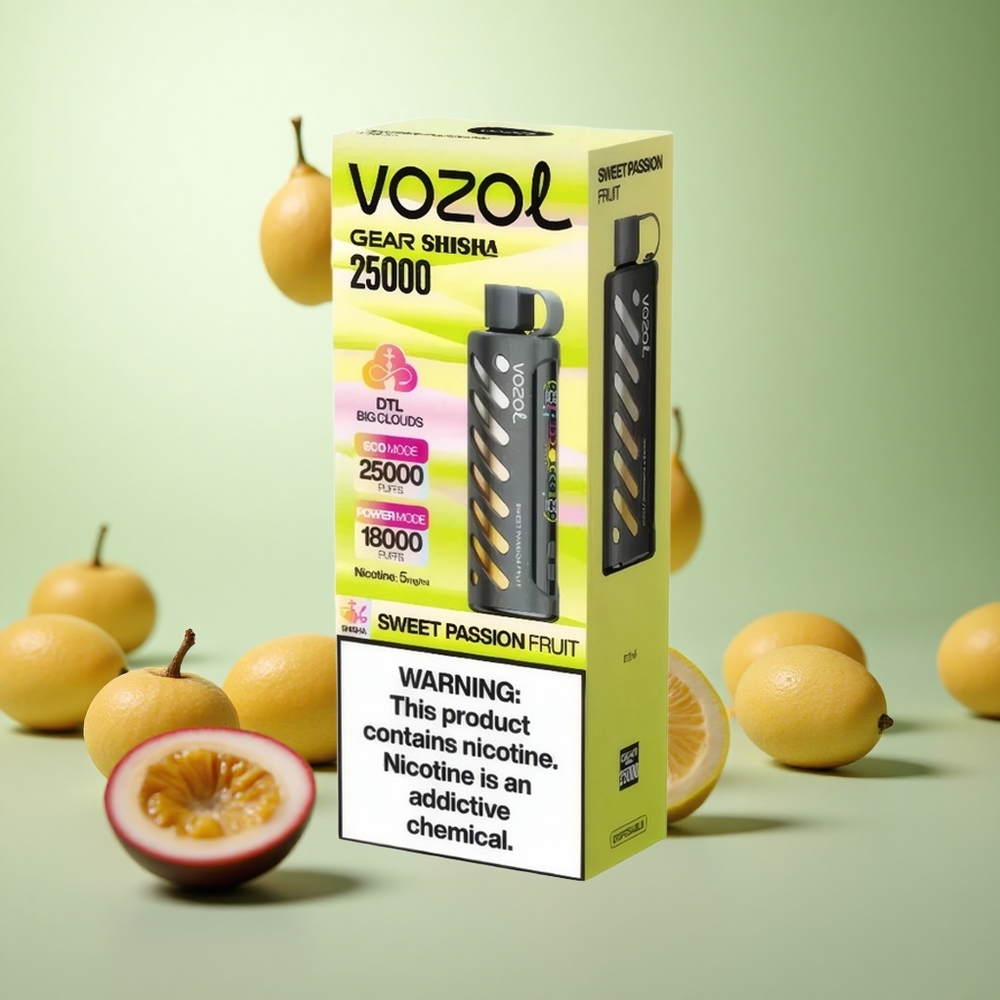 VOZOL Gear Shisha 25000 Puffs Γλυκό Φρούτο Πάθους Greece vape wholesale S.i.L.C Tech