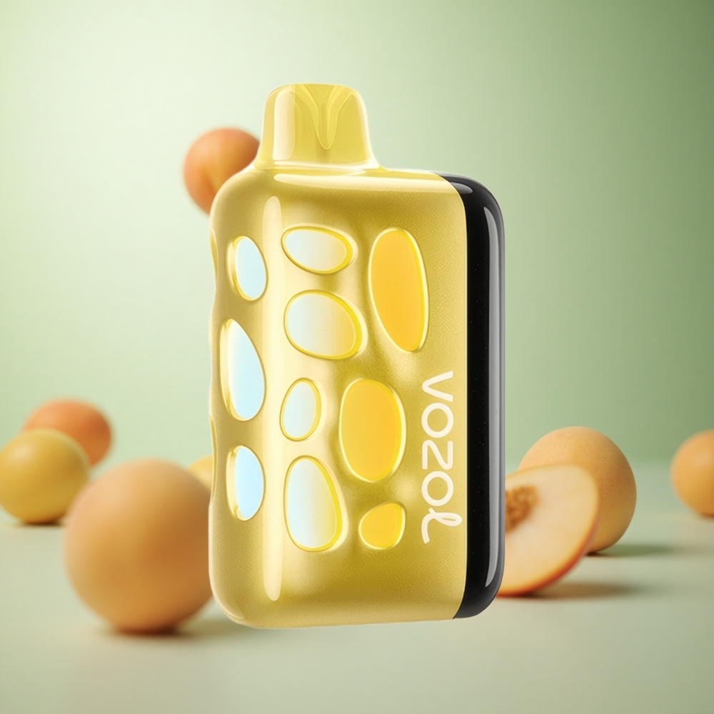 VOZOL RAVE 40000 Μάνγκο Ροδάκινο Greece vape wholesale 270 μοίρες Φωτεινό Σχέδιο