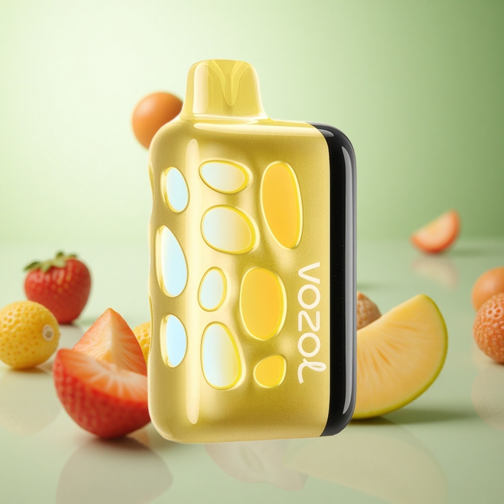 VOZOL RAVE 40000 Φράουλα Μάνγκο Greece vape wholesale 270 μοίρες Φωτεινό Σχέδιο
