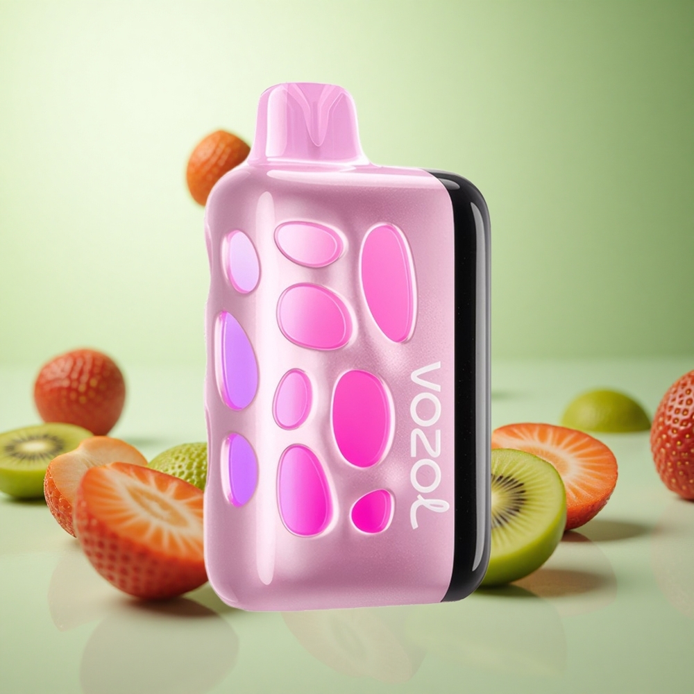 VOZOL RAVE 40000 Φράουλα Κίβι Greece vape wholesale 270 μοίρες Vibrant Glow