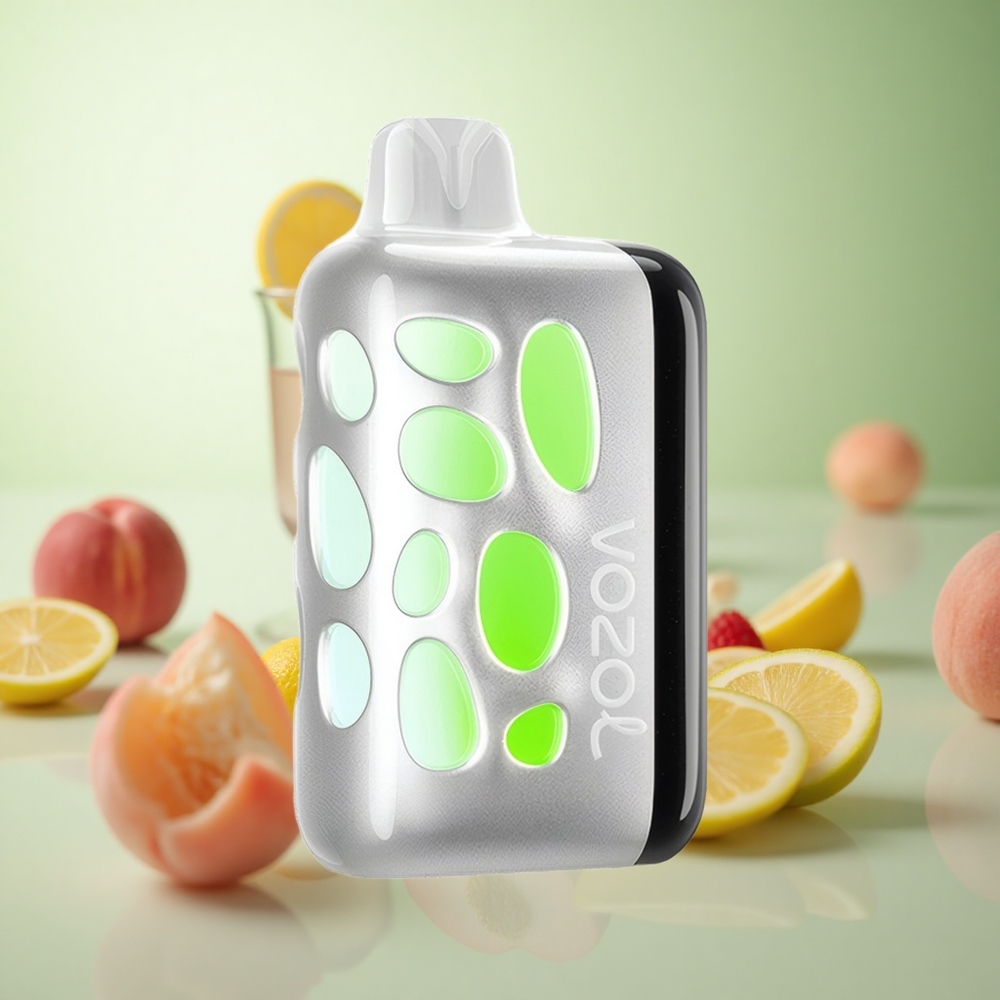 VOZOL RAVE 40000 Ροδάκινο Βατόμουρο Λεμονάδα Greece vape wholesale Φορτίζεται 80% σε 20 λεπτά