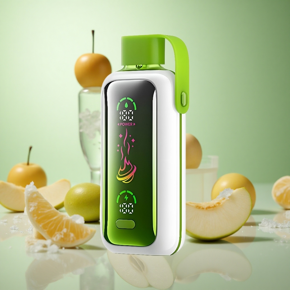 VOZOL Star 20000 Puffs Διπλό Μήλο Πάγο Greece vape wholesale 2.2" HD Καθρέφτης Οθόνη