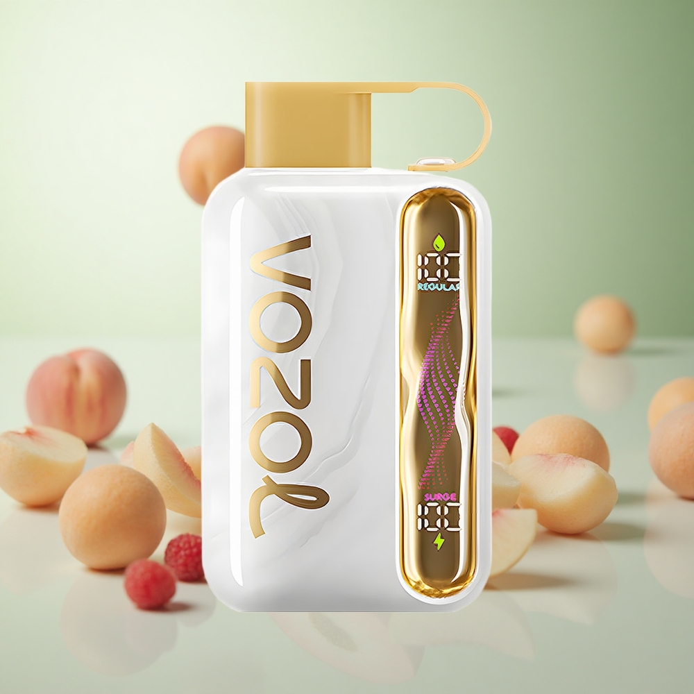VOZOL STAR 40000 Puffs Λευκό Ροδάκινο Σμέουρο Greece vape wholesale 1000mAh Type-C