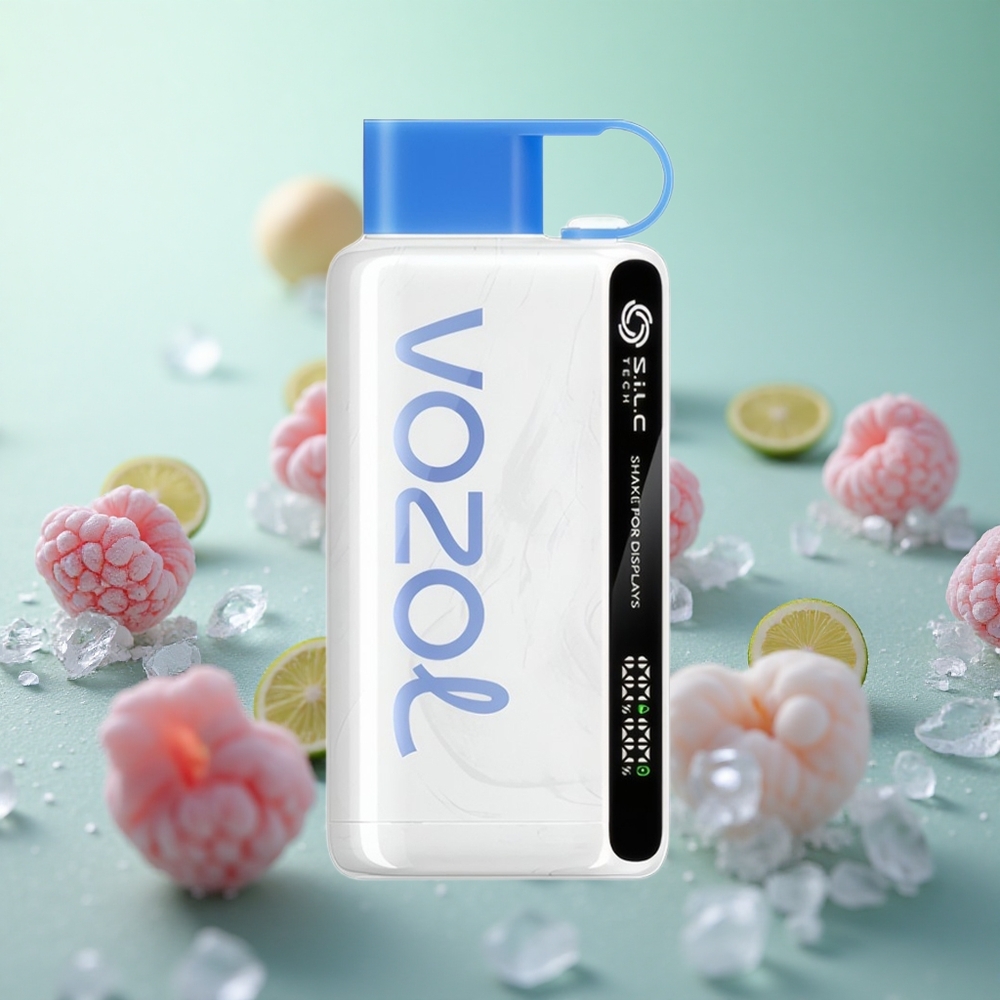 VOZOL STAR 9000/12000 Μπλε Σκέτη Ρασπ Greece vape wholesale 12000 Puffs με S.i.L.C TECH