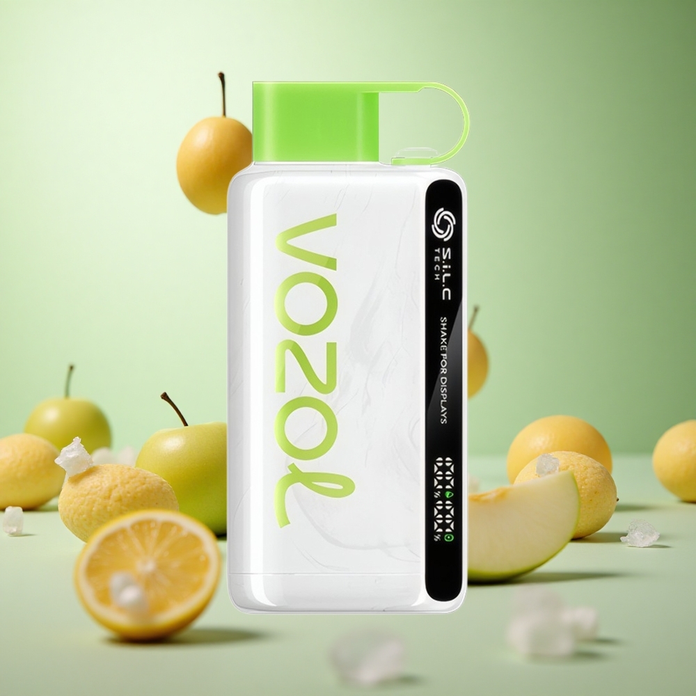 VOZOL STAR 9000/12000 Vape μιας χρήσης Ξινή Μήλο Πάγος Greece vape wholesale 9000/12000 Puffs S.i.L.C TECH