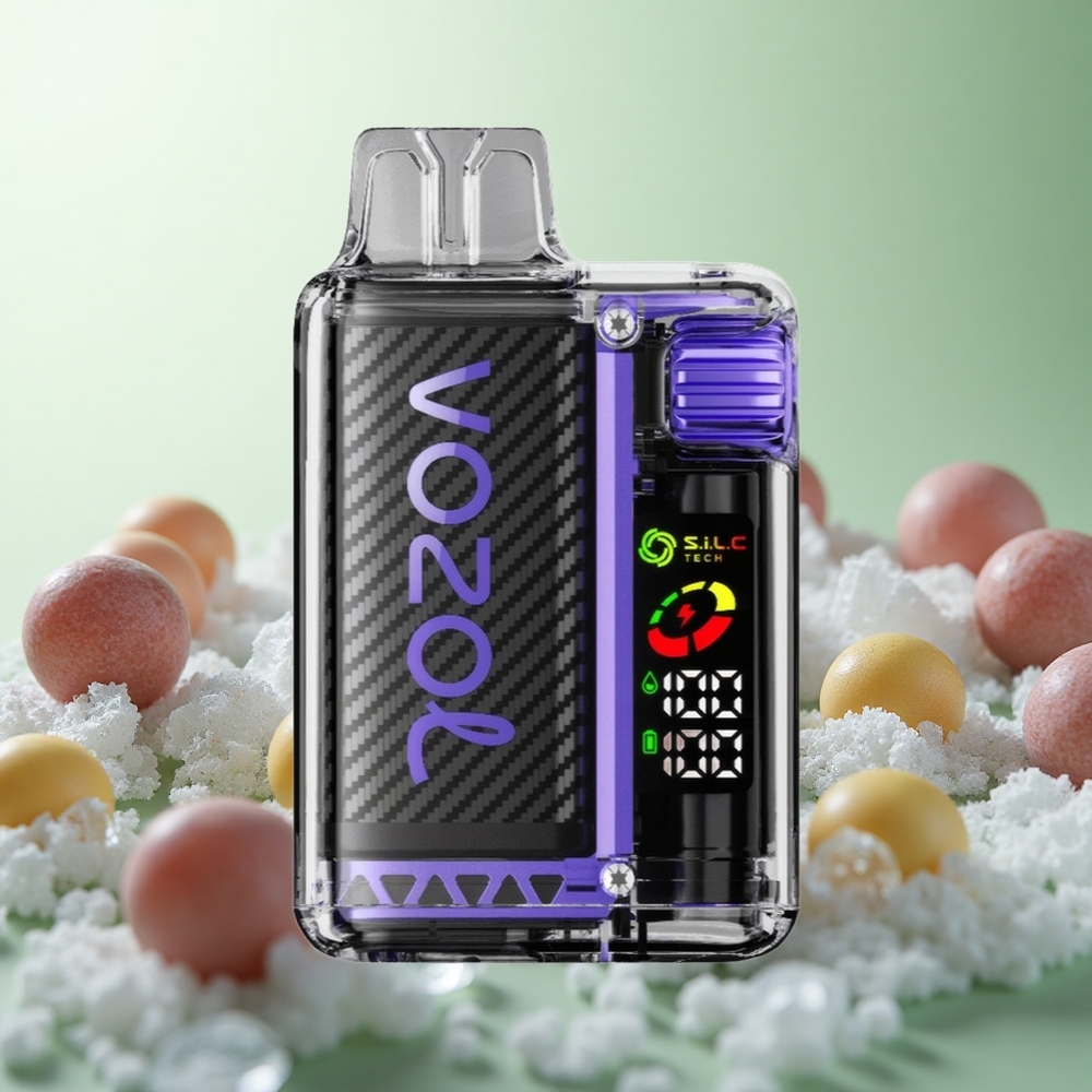 VOZOL Vista 20000 Puffs Σταφύλι Πάγο Greece vape wholesale OLED Screen 650mAh