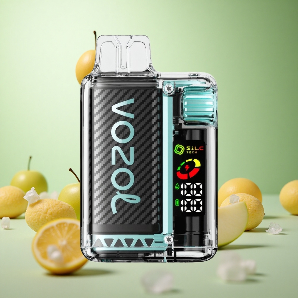 VOZOL Vista 20000 Puffs Ξινή Μήλο Πάγος Greece vape wholesale OLED Screen 650mAh