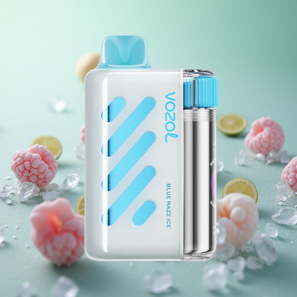 VOZOL VISTA 40000 Puffs Μπλε Ραζ ICE Greece vape wholesale MTL 1000mAh